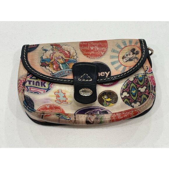 Disney Parks Dooney and Bourke wristlet Wallet pouch mini purse‎ Ariel Tink - Picture 1 of 10